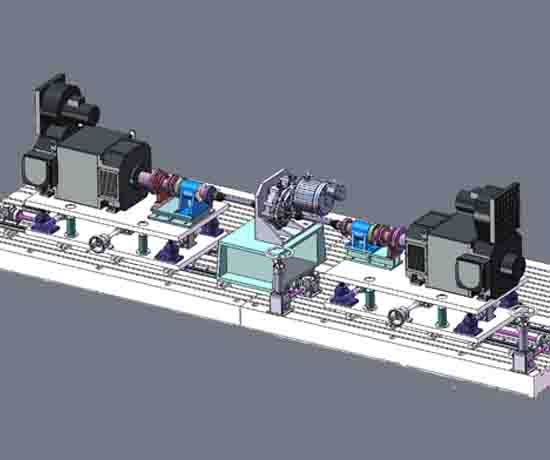 新能源汽車(chē)電驅(qū)橋試驗(yàn)臺(tái)架